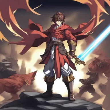 After countless battles and challenges, the protagonist finally defeated the final boss and saved the world.