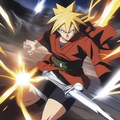 Throughout the series, the main character trains tirelessly to master their ultimate attack and finally defeats the main antagonist.