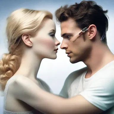 The romantic story depicted a bionic character who overcame physical limitations to find true love.