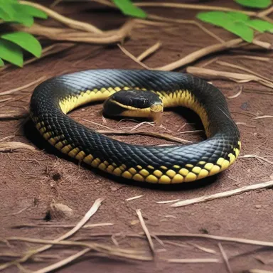 The documentary film showcased the behavior and hunting techniques of the rat snake in great detail.