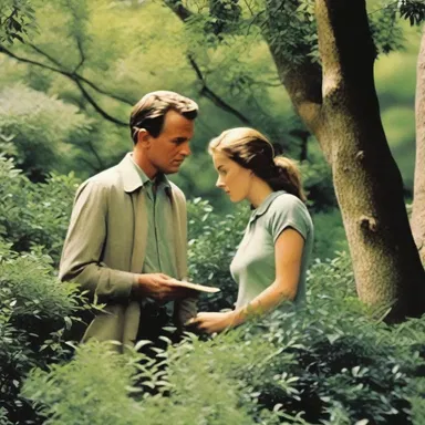 The main character in the novel had to hunker in the bushes to eavesdrop on an important conversation.