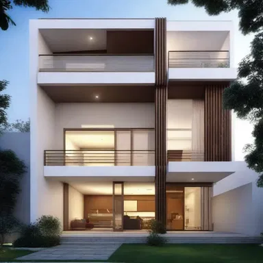 The architect's extempore design ideas for the building impressed the clients with their uniqueness and elegance.