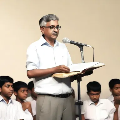 The author's extempore storytelling captivated the audience and left them eagerly waiting for the next chapter.