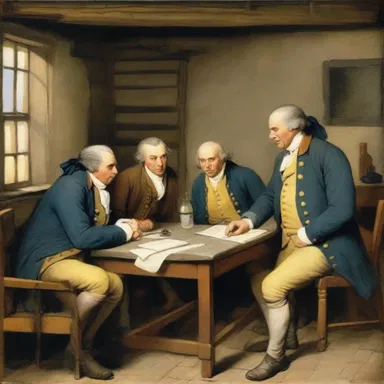 During the American Revolution, the taverns were often filled with chatterers discussing the fight for independence.