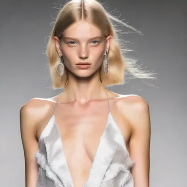 The fashion designer decided to nip off the frayed edges of the fabric to create a polished look.