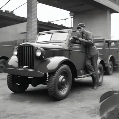 During World War II, car mechanics played a crucial role in keeping military vehicles operational on the front lines.