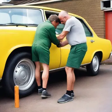Why did the car-mechanic always carry a screwdriver? In case someone needed a 'driver' for a 'screw'y situation!