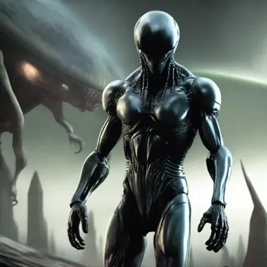 In the science fiction novel, the advanced alien race used deceit to manipulate and control humanity.