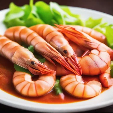 The alien species found Earth's shrimp sauce to be an exotic and irresistible delicacy.