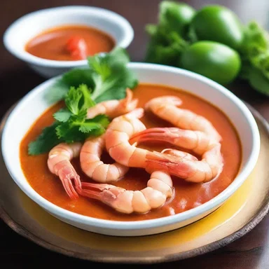 The alien species found Earth's shrimp sauce to be an exotic and irresistible delicacy.