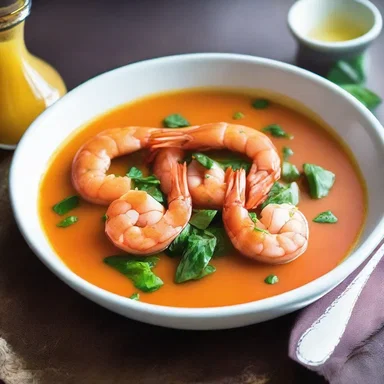 In the mystical land of Eldoria, the magic potion included a secret ingredient - a dash of enchanting shrimp sauce.