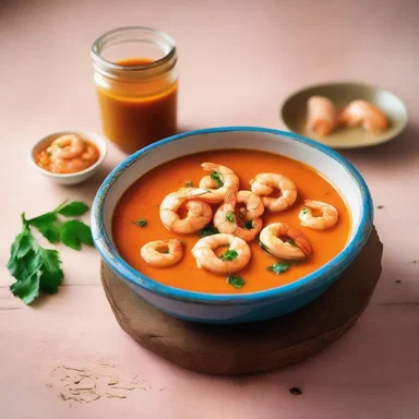 In the mystical land of Eldoria, the magic potion included a secret ingredient - a dash of enchanting shrimp sauce.