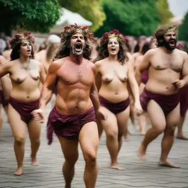 According to Greek mythology, the annual festival of Dionysus was known for its wild bacchanals, with participants indulging in copious amounts of wine and engaging in ecstatic dancing.