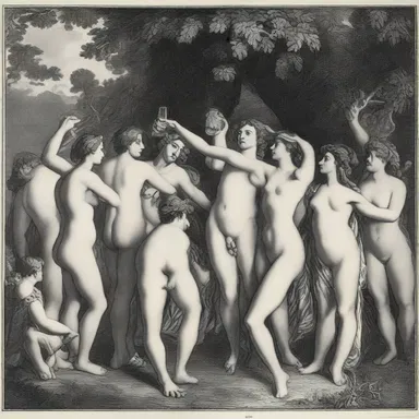 The novel described a bacchanal held by the wealthy aristocrats, filled with excessive drinking and indulgence.