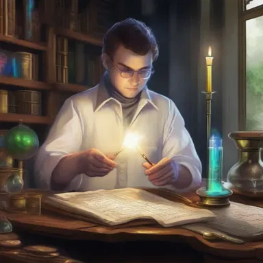 In the magical world of Aetheria, metrification is performed by enchanters to convert the mystical units of magic to metric measurements for scientific analysis.