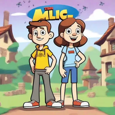In the animated series, 'The Metric Adventures of Max and Millie', the characters embark on a quest to restore metrification in their cartoon kingdom after a measurement mishap causes chaos.