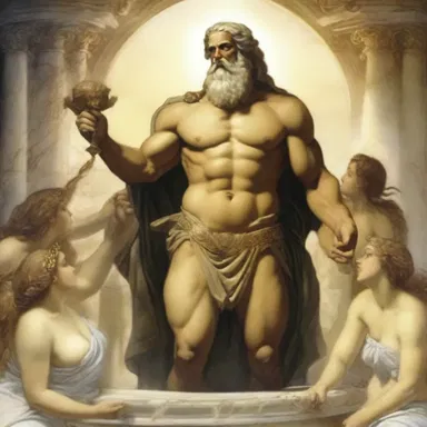 In Greek mythology, Zeus impregnated numerous mortal women with his seminal seed.