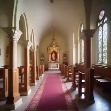 The convent's chapel is consecrated ground, where prayers are offered and sacred rituals take place.