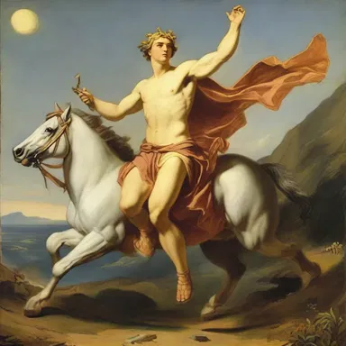 According to the ancient myth, the god Apollo punished his enemies with a drive-by shooting from his chariot.