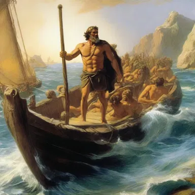 In Greek mythology, Odysseus embarked on a homeward-bound journey after the Trojan War.