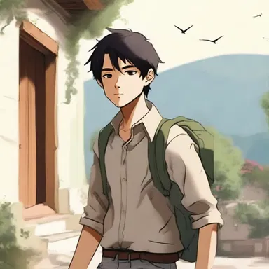 The protagonist of the novel embarked on a homeward-bound adventure, longing to return to his family and loved ones.