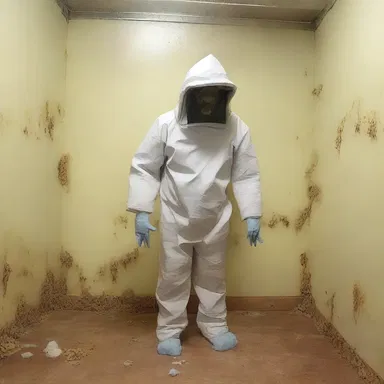Why did the clean freak refuse to enter the mussy room? Because it gave them hives!
