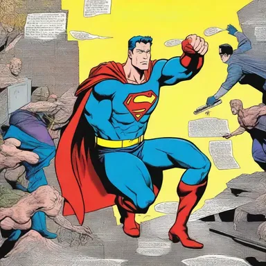 Superhero comics are known for showcasing the valiance of their characters, who constantly put themselves in danger to protect others.