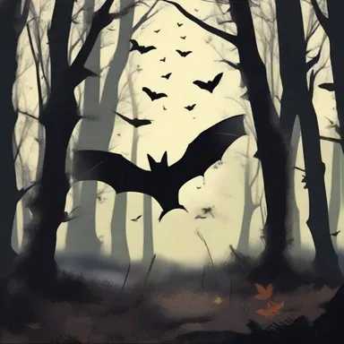 The dark forest came alive with the eerie sound of free-tailed bats as the protagonist ventured deeper into the unknown
