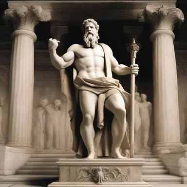 In Greek mythology, Zeus held a Dutch auction to determine who would be the ruler of Olympus.