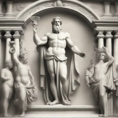 In Greek mythology, Zeus held a Dutch auction to determine who would be the ruler of Olympus.