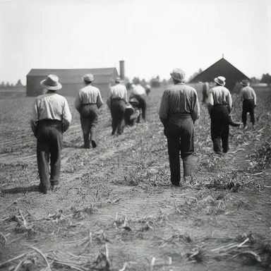 During the Great Depression, many farmers were forced to sell their crops through Dutch auctions to ensure they found buyers.