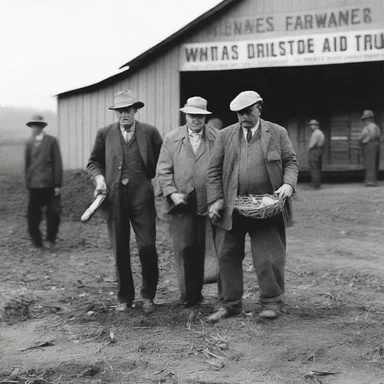 During the Great Depression, many farmers were forced to sell their crops through Dutch auctions to ensure they found buyers.