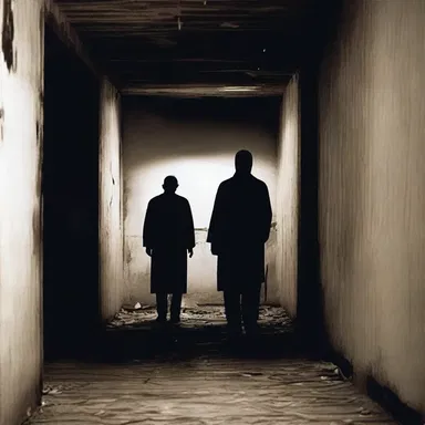 As the horror movie character entered the dark basement, the creaking sound of his brogans echoed throughout the room, creating an eerie atmosphere.