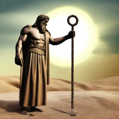 According to ancient mythology, the gods gifted the ability to dowse to certain individuals, who used it to locate hidden treasures.