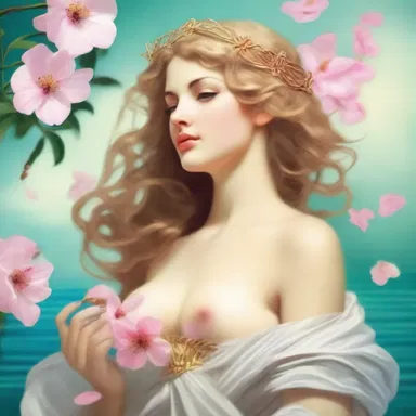 According to Greek mythology, the goddess Aphrodite would often dowse herself in enchanted perfume to enhance her beauty.
