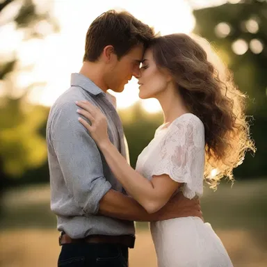 As the sun began to set, Sarah leaned in and slowly kissed Mark, causing him to dowse all thoughts of the outside world.