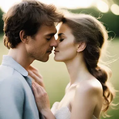 As the sun began to set, Sarah leaned in and slowly kissed Mark, causing him to dowse all thoughts of the outside world.