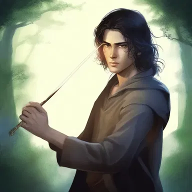 In the fantasy novel, the protagonist possessed the ability to dowse for hidden treasures using a magical divining rod.