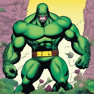 In the superhero comic book, the villain was a thrip-like creature with the ability to control plants.