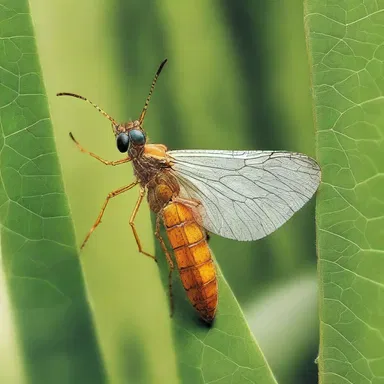 The fantasy novel introduced a magical world where thrips were sentient beings capable of casting spells and communicating with trees.