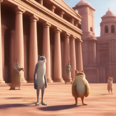 The director used mixable CGI animations to seamlessly blend real and virtual elements in the film.