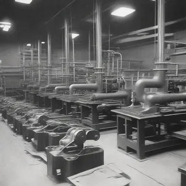 During the Industrial Revolution, the mixable concept of interchangeable parts revolutionized manufacturing processes.