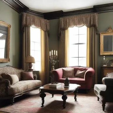The demode style of the Victorian era is making a comeback in modern home décor trends.