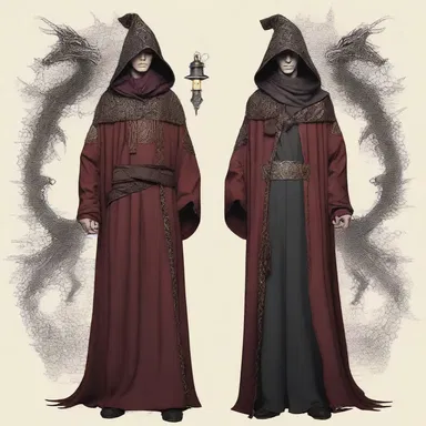 In the magical world of wizards and dragons, wearing demode clothing can be considered a sign of high status.