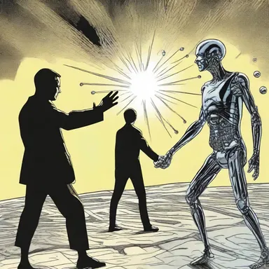 The characters in the science fiction novel seem to possess telekinetic powers.