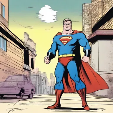 In the comic book, the superhero's alter ego is a mild-mannered reporter who seems ordinary but secretly saves the day.