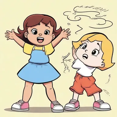The violent and aggressive behavior depicted in some cartoons can have an unwholesome influence on young children.