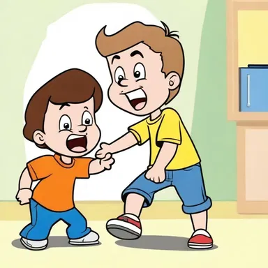 The violent and aggressive behavior depicted in some cartoons can have an unwholesome influence on young children.