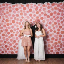 Design a distinctive, brand-themed photo booth with decorative accessories and backgrounds, encouraging consumers to take pictures and share them on social media.