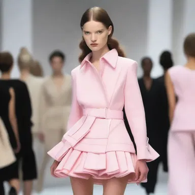 The conniving fashion designer secretly stole ideas from other designers to create a new collection.